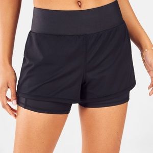 Black olesia shorts